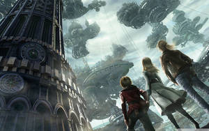 Resonance Of Fate Three Characters Wallpaper