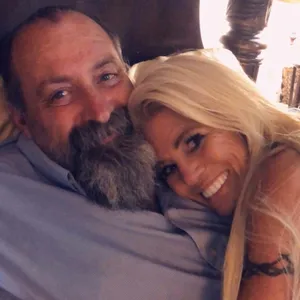 Retired Wrestling Champion Magnum Ta With Wife Courtney Shattuck Wallpaper