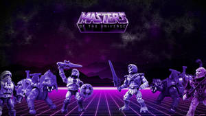 Retro Aesthetic He-man And The Masters Of The Universe Wallpaper