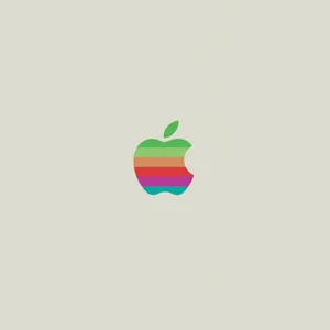 Retro Apple Logo 2732 X 2732 Wallpaper