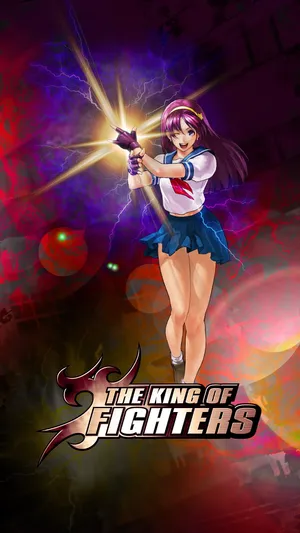Retro Game Athena Asamiya Wallpaper