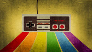 Retro Game Controller 1080p Gaming Wallpaper