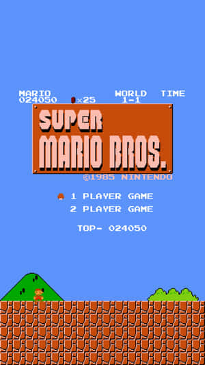 Retro Game Super Mario Wallpaper