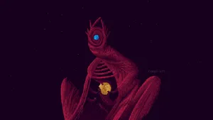 Retro Pixel Art In 4 Color Palette Wallpaper