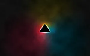 Retro Triangle Wallpaper