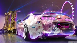 Rev The Engine In This Iconic Jdm Supra Wallpaper