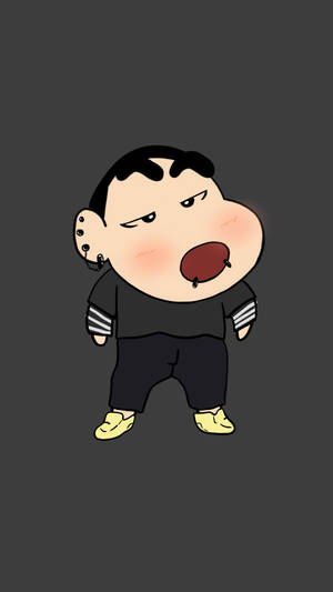 Revamped Shin Chan Cartoon Wallpaper