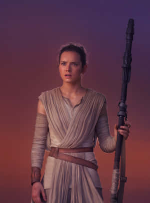 Rey Of Star Wars The Force Awakens Wallpaper