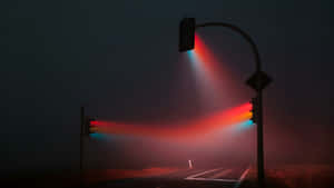 Rgb Street Light Wallpaper