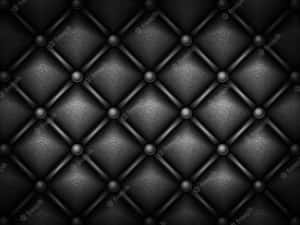 Rich And Supple, Enjoy The Luxurious Comfort Of Black Leather Wallpaper