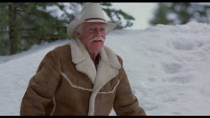 Richard Farnsworth With Snow Wallpaper