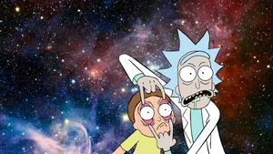 Rick And Morty Backwoods Art Wallpaper