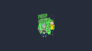 Rick And Morty Hd Computer Peace Worlds Wallpaper