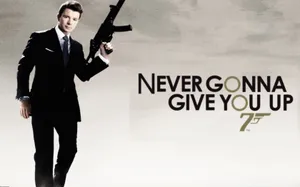 Rick Astley Spreads Joy And Happiness Through His Music Wallpaper