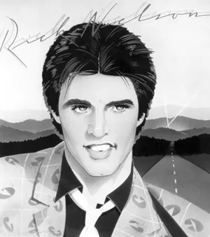 Rick Nelson Memphis Session Black And White Cover Wallpaper