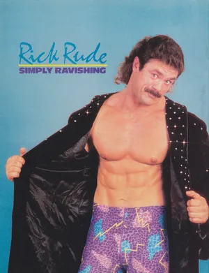 Rick Rude Simply Ravishing Wwe Legend Wallpaper