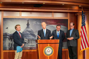 Rick Scott Delivering His Message Wallpaper