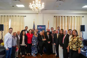 Rick Scott With Freedom Advocates Wallpaper