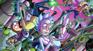 Rickand Morty Interdimensional Adventure Wallpaper