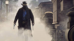 Ride Across The Untamed Wild West In Red Dead Redemption 2. Wallpaper