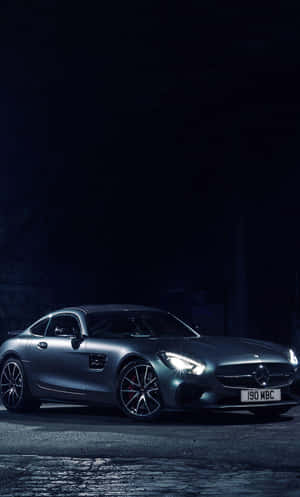 Ride In Style With A Mercedes Benz Iphone Wallpaper