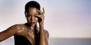 Rihanna Looks Stunning At The Chopard Photo Shoot. Wallpaper
