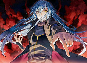 Rimuru Tempest Demon Lord Form Wallpaper