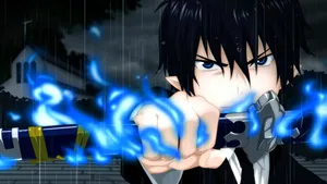 Rin Okumura From Blue Exorcist Wallpaper