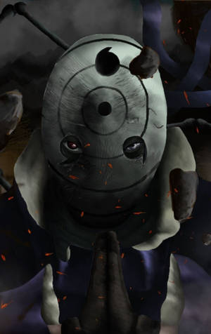 Rinne Sharingan Obito Phone Wallpaper