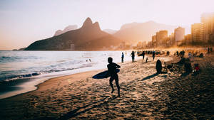 Rio De Janeiro Ipanema Pedra Da Gávea Wallpaper