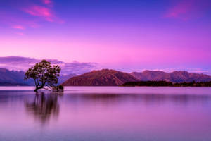 Rippling Lake Landscapes Wallpaper