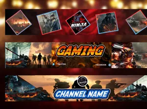 Rise To The Top With An Epic Youtube Banner Gaming Wallpaper
