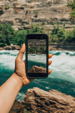 River Nature Iphone Wallpaper