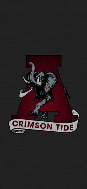 Roaring Elephant Alabama Football Logo Wallpaper