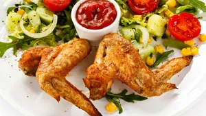 Roast Tandoori Chicken Wings Wallpaper