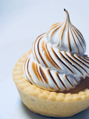 Roasted Cream Tart Pastry Wallpaper