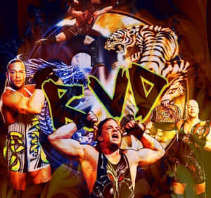 Rob Van Dam Digital Graphic Art Wallpaper