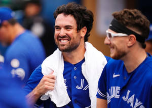 Robbie Ray Smiling With Towel Around Neck Wallpaper