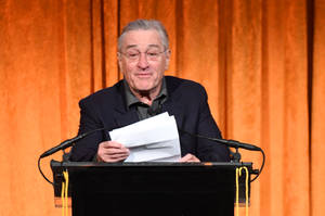 Robert De Niro Speech Wallpaper