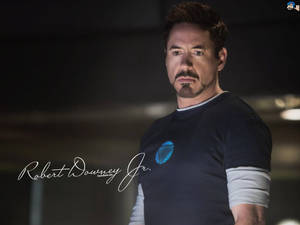 Robert Downey Jr. Artificial Heart Wallpaper