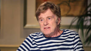 Robert Redford Black And White Shirt Wallpaper