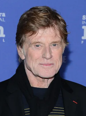 Robert Redford Blue Background Wallpaper