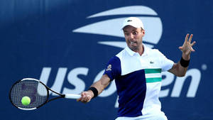 Roberto Bautista Agut At U.s. Open Wallpaper