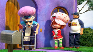 Robot Chicken Strawberry Shortcake Parody Wallpaper