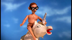 Robot Chicken Weird Unicorn Still Wallpaper