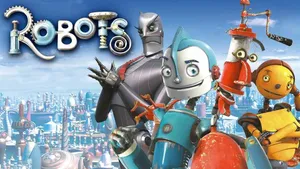 Robots Heroes And The Villain Wallpaper