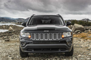 Robust Adventure With Jeep Compass Wallpaper