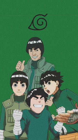 Rock Lee's Sensei Might Guy Wallpaper