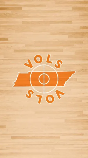 Rocking Orange And White With Tennessee Volunteers Pride Wallpaper