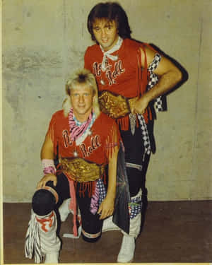 Rockn Roll Express Wrestling Champions Wallpaper